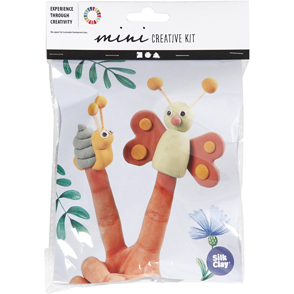 Mini Kreativ Set, Fingerpuppen, 1 Pck [HOB-977322]