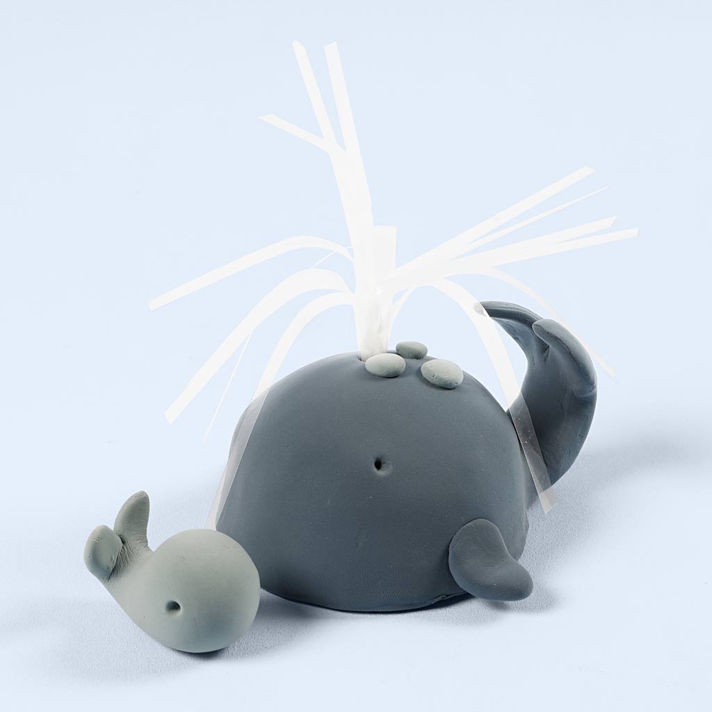 Mini Craft Kit, Whale and calf, 1 pack