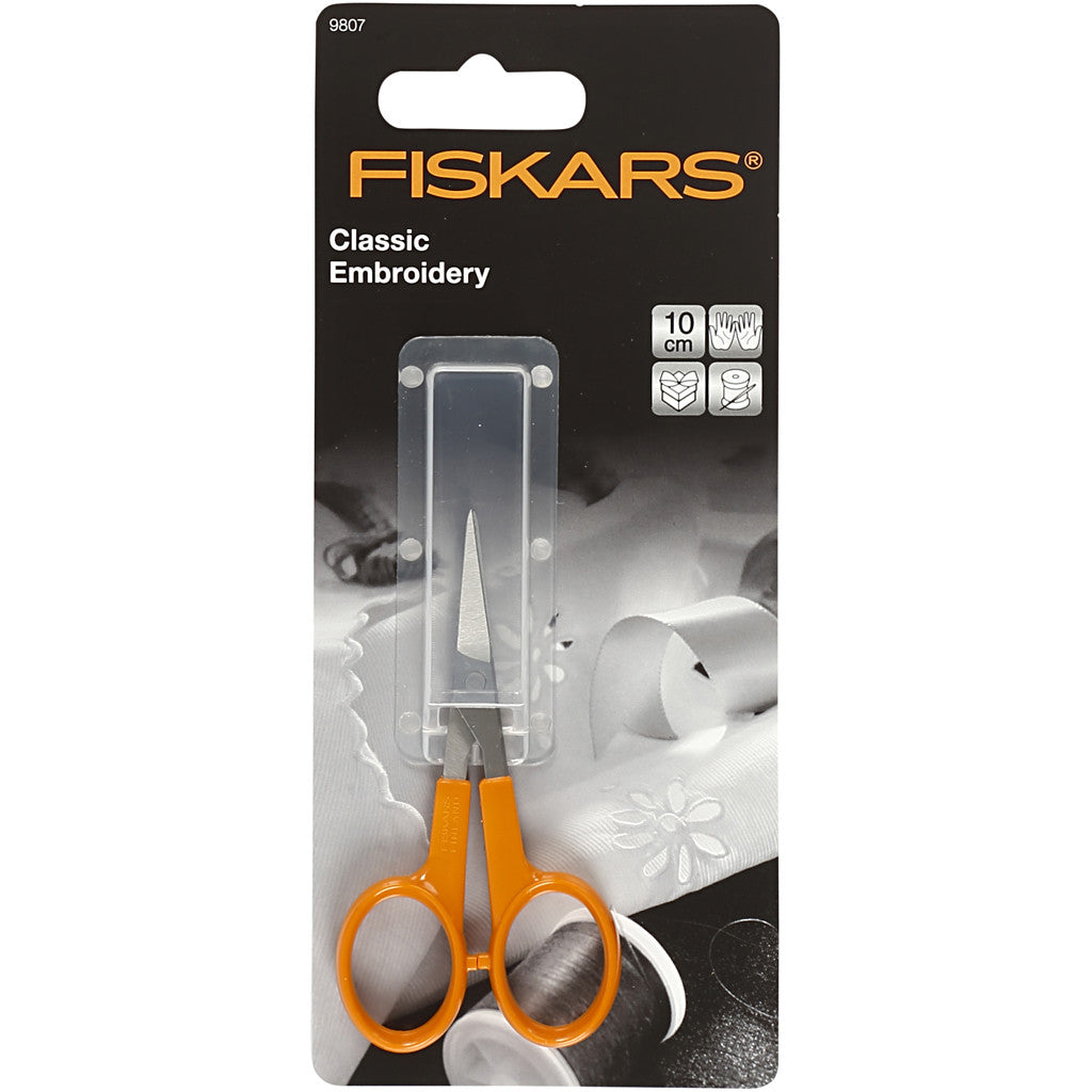 Fiskars Micro-Tip Stickschere, L 10 cm, 1 Stk [HOB-9807]