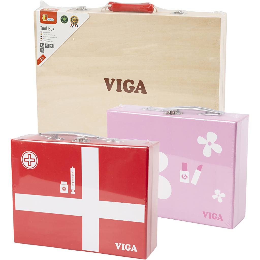 VIGA Holzspielset, 33 Teile/ 1 Set [HOB-980870]