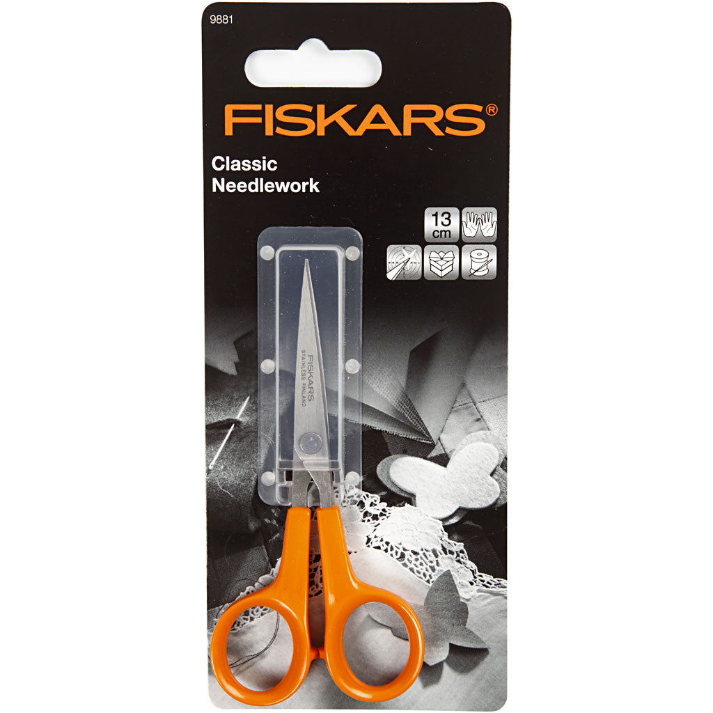 Fiskars Micro-Tip Stickschere, L 13 cm, 1 Stk [HOB-9881]