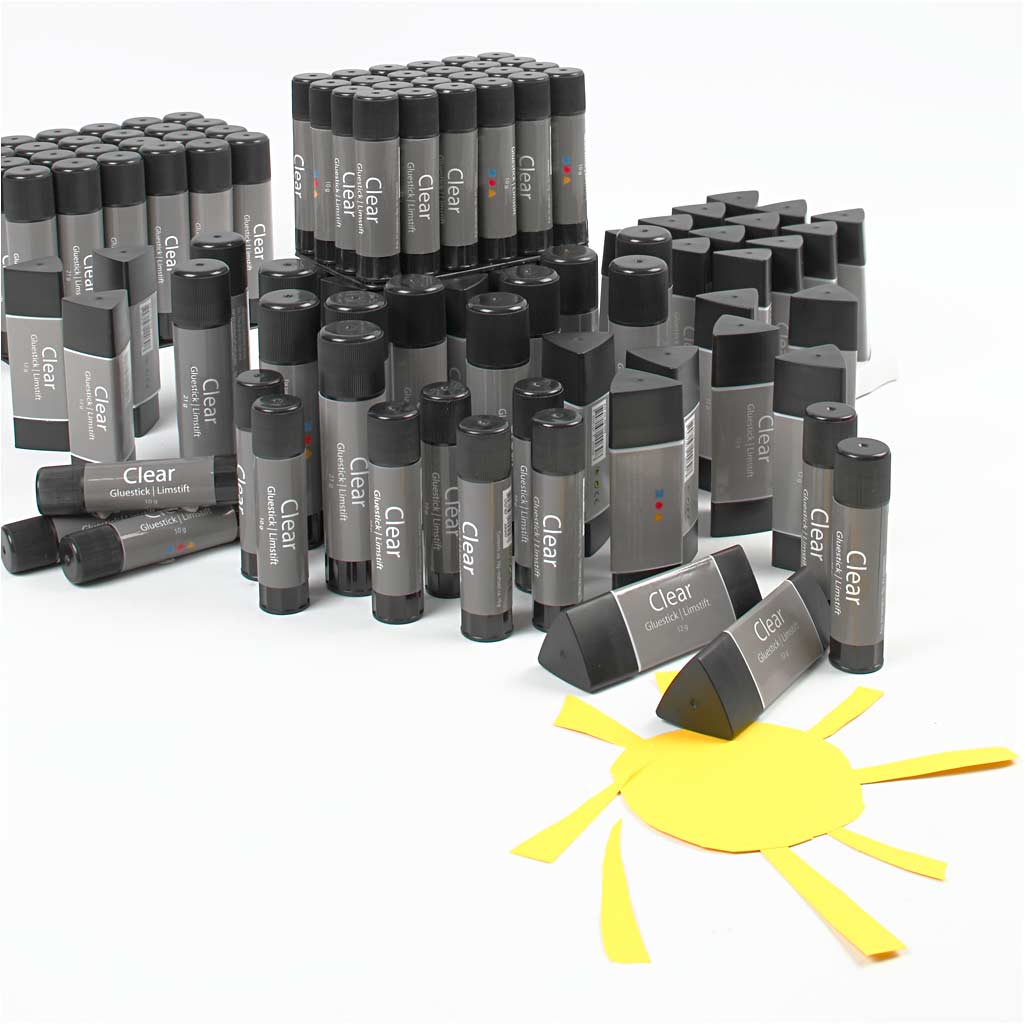 Transparenter Klebestift, 96 Stk/ 1 Pck [HOB-99088]