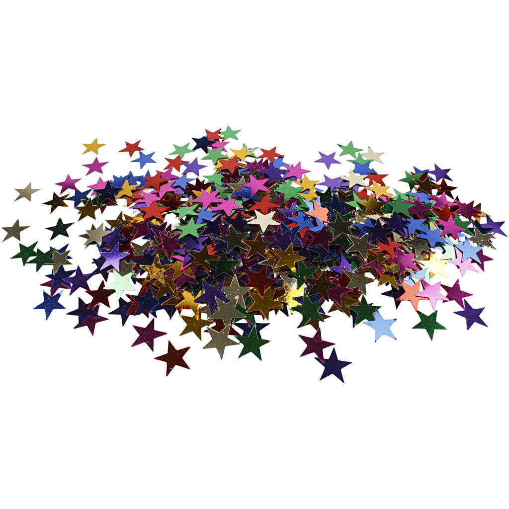 Pailletten -Sortiment, Größe 10 mm, 10 g/ 1 Pck [HOB-995481]