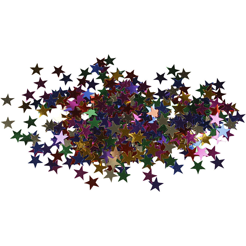 Pailletten -Sortiment, Größe 10 mm, 10 g/ 1 Pck [HOB-995481]