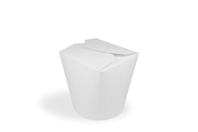 Wok to Go cup Carton 9,4x9,7 cm 26oz 750ml White (500 pcs)