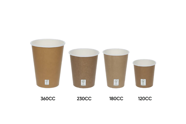 Kaffeetasse 120cc 4oz Ø6,3cm Kraftbraun FSC®Mix (1.000 Stück) [TK-9987431]