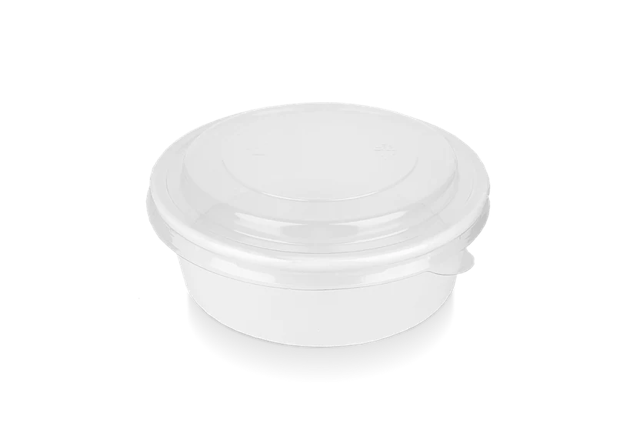 Salad Poke Schale 500ml 20oz Ø14,8x4,6cm weiß (300 Stück) [TK-9987581]