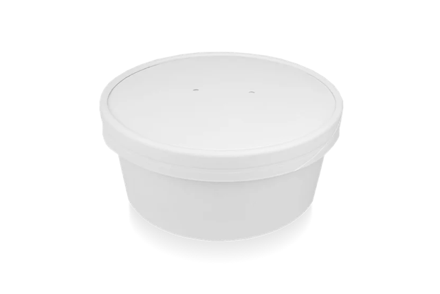 Salad Poke Schale 750ml 26oz Ø14,8x6 cm weiß (300 Stück) [TK-9987583]