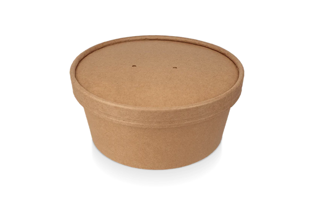 Salad Poke Schale 750ml 26oz Ø14,8x6 cm kraft (300 Stück) [TK-9987584]