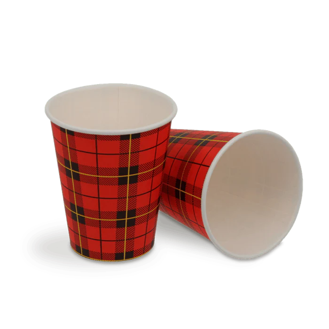 Kaffeetasse 150cc 6oz Ø7 cm Tartan (2.500 Stück) [TK-9987646]