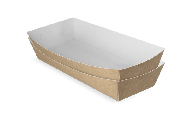 Würstchenschalen A18 kraft/weiß (400 Stück) [TK-9987960]