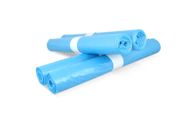 Müllsäcke 120 liter 80x110cm 15 Rolls mit 20 Beuteln blau (300 Beutel) [TK-9988011]