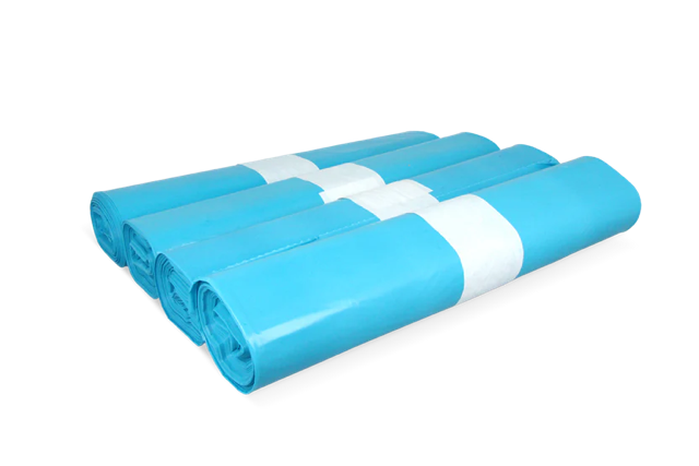 Garbage bags 120 liter 70x110cm 10 Rolls with 20 bags blue T70 (200 bags)
