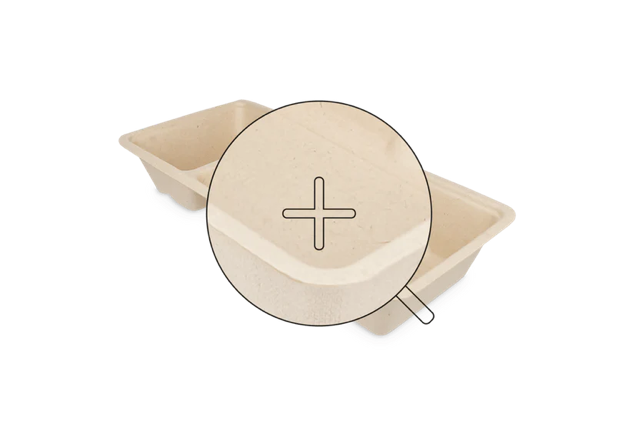 Pommesschalen A22 (A9+1) Zuckerrohr (500 Stück) [TK-9988306]