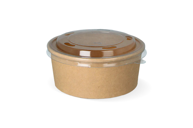 Deckelsalat Poke Schale 500ml-750ml-1000ml Ø14,8cm transparent mit Loch (300 Stück) [TK-9988324]