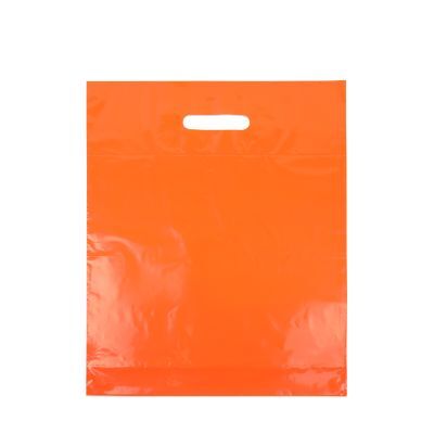 Budget-Kunststofftaschen 35x44+2x4 cm Orange (400 Stück) [FP-DQU200]