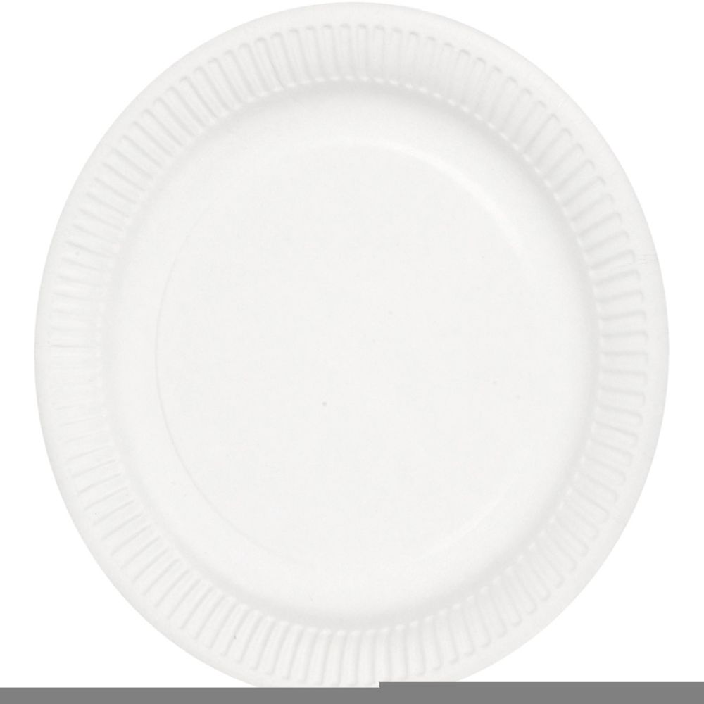 Pappteller, D 23 cm, 100 Stk/ 1 Pck [HOB-13206]