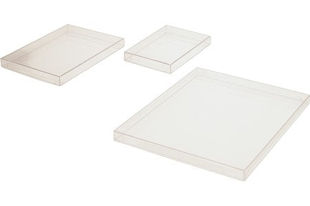 Klarsichtschachteln 13x1.6x18.1cm Transparent (25 Stück) [FPB62]