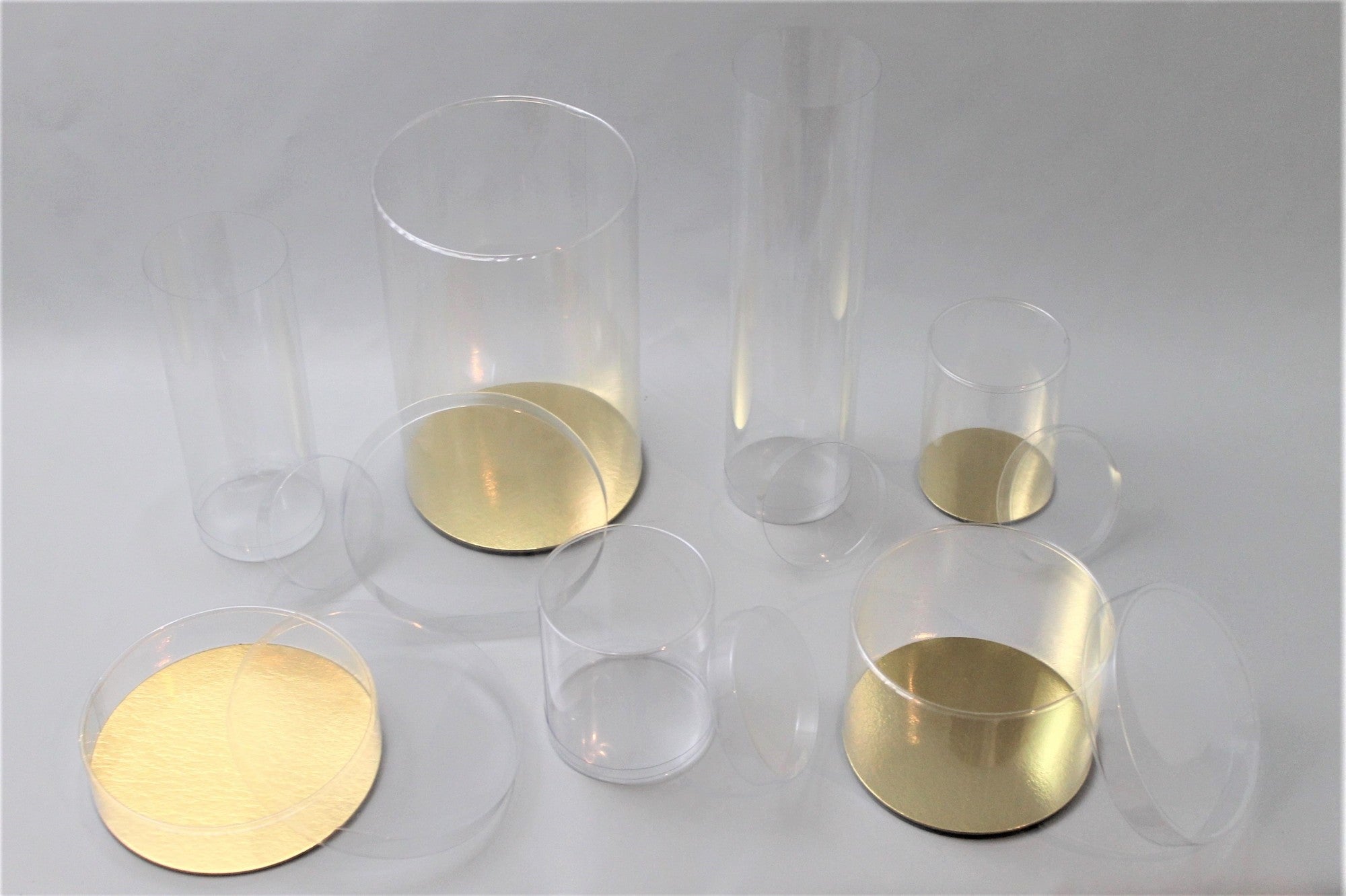 Klarsichtschachteln Rund 8x8cm (25 Stück) [KJ-8X8KG]