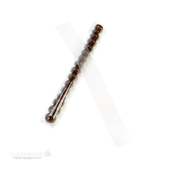Klappenbeutel 2.5x20.3cm Hochtransparent (100 Stück) [B1X8]
