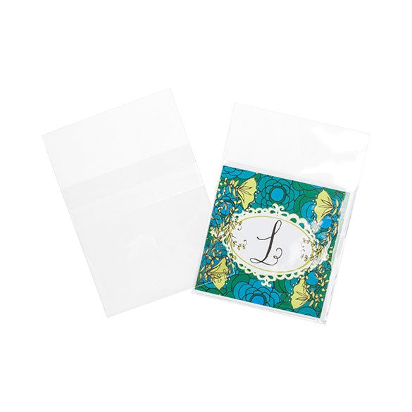 Klappenbeutel 8.3x8.3cm Hochtransparent (100 Stück) [B33PC]