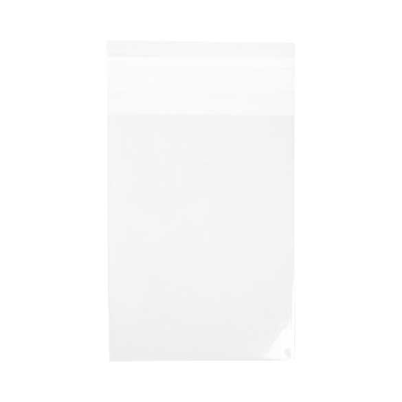 Klappenbeutel 8x11cm Hochtransparent (100 Stück) [B34C]