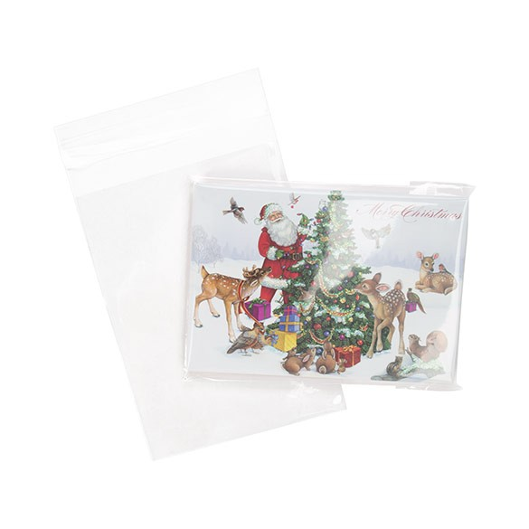Klappenbeutel 10x13.3cm Hochtransparent (100 Stück) [B3H5]