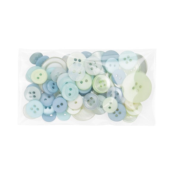 Klappenbeutel 9x5cm Hochtransparent (100 Stück) [B3X2]
