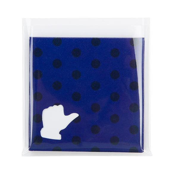 Flachbeutel 7.6x8cm OPP Transparent (100 Stück) [B3X3NF]