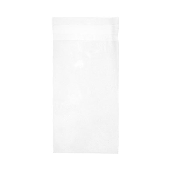 Klappenbeutel 11x19.1cm Hochtransparent (100 Stück) [B47H]
