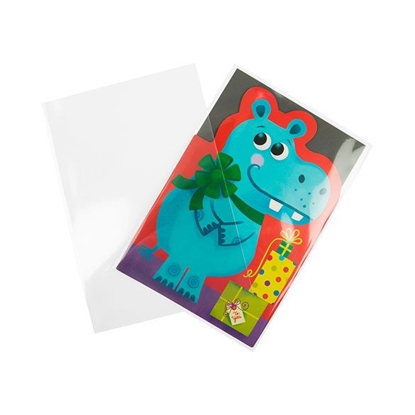 Flachbeutel 14.3x21cm OPP Transparent (100 Stück) [B58NF]