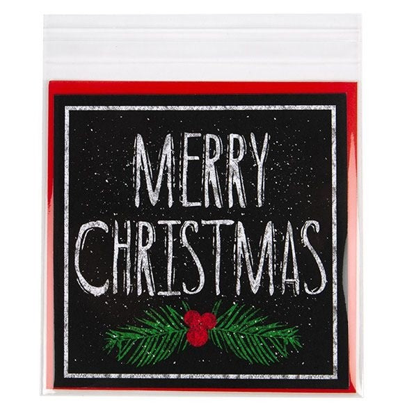 Plastic Bags 14x13.5cm Transparent Peel and Seal