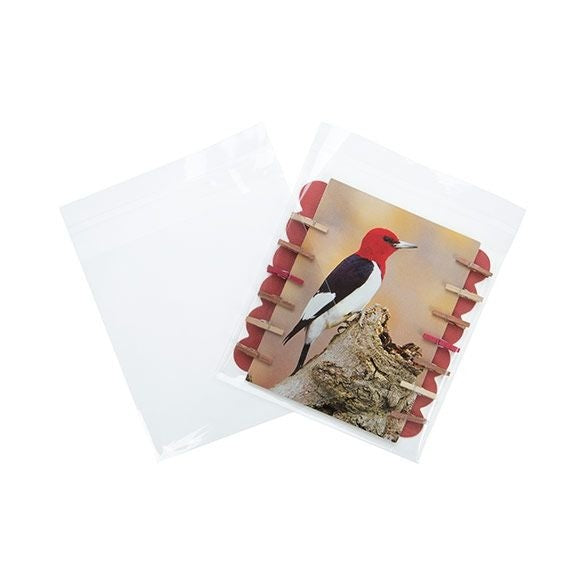 Klappenbeutel 14.5x14.1cm Hochtransparent (100 Stück) [B5X5M]