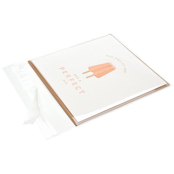 Klappenbeutel 13x13cm Hochtransparent (100 Stück) [B5X5SM]