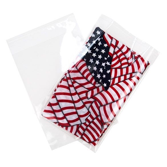 Klappenbeutel 16,8x24,1cm Hochtransparent (100 Stück) [B69M]