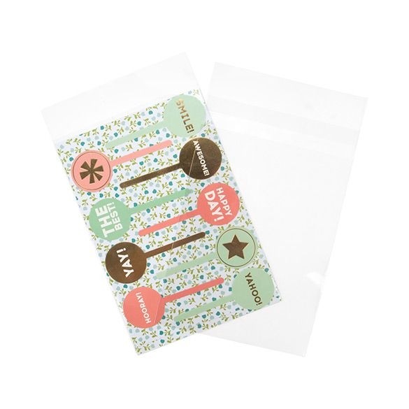 Klappenbeutel 15.3x22.9cm Hochtransparent (100 Stück) [B6X9SPC]