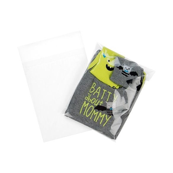 Klappenbeutel 14,8x19,1cm Hochtransparent (100 Stück) [B7B2PC]