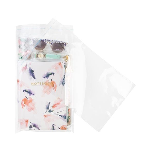 Klappenbeutel 22.5x37.1cm Hochtransparent (100 Stück) [B814XL]