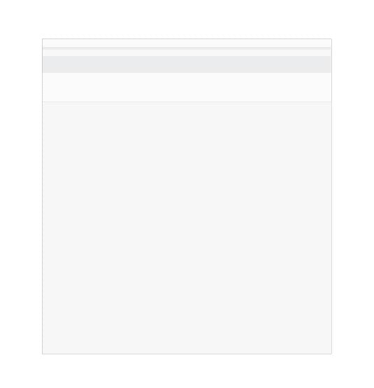 Klappenbeutel 14.5x12.7cm Hochtransparent (100 Stück) [B53Q5]
