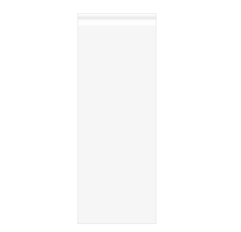 Klappenbeutel 44.3x112.4cm Hochtransparent (100 Stück) [B17]