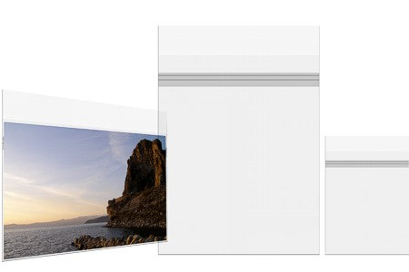 Klappenbeutel 22x30cm Hochtransparent (100 Stück) [BA4PC]