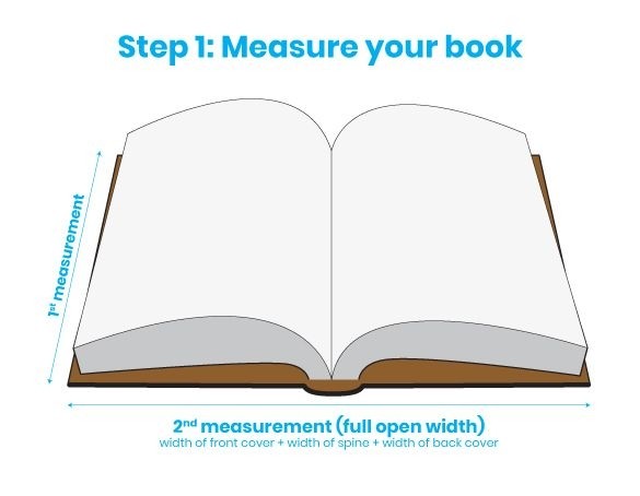 Buchumschlag-Folien 18.1x38.1cm (25 Stück) [BC71E]
