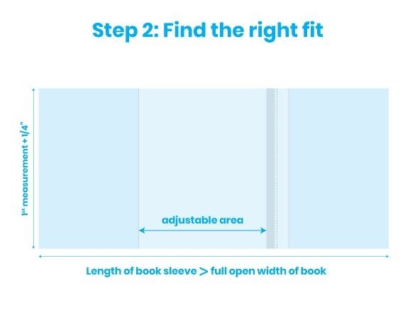 Buchumschlag-Folien 20.3x35.6cm (25 Stück) [BC8]