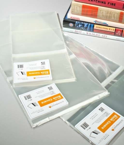 Buchumschlag-Folien 24.1x40.6cm (25 Stück) [BC91H]