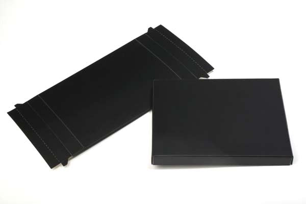 Pappschachteln Mattschwarz 9.5x2.5x13.7cm (25 Stück) [BK31]
