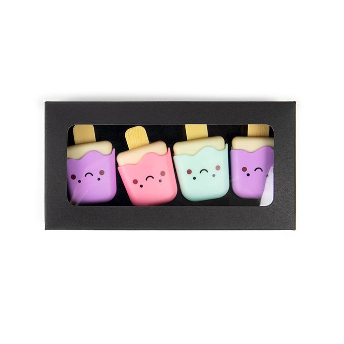 Pappschachteln Kraft schwarz mit Fenster 7x2.1x13.8 cm (25 Stück) [WKRGB315]