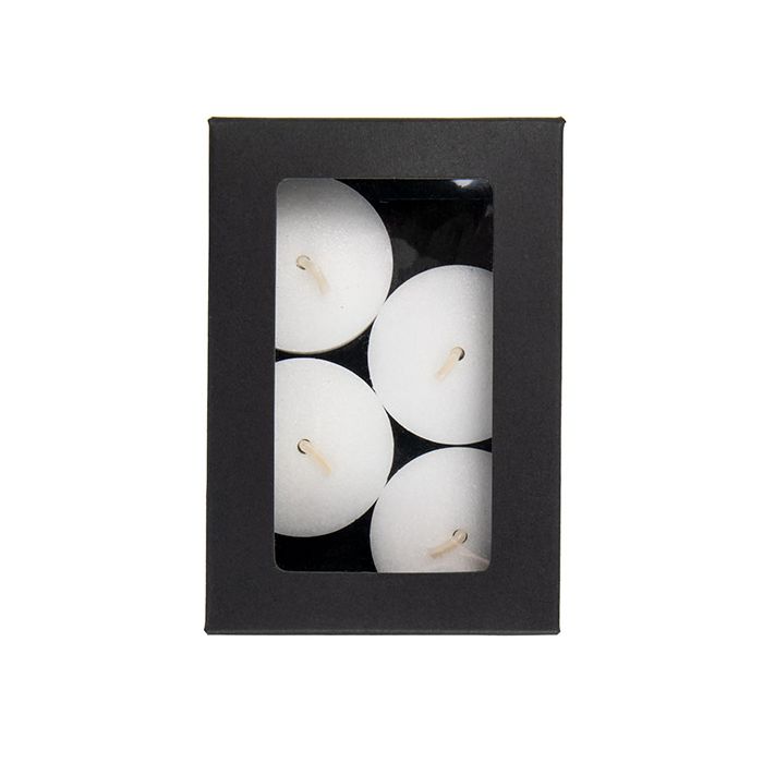 Pappschachteln Kraft schwarz mit Fenster 7x2.1x10.3 cm (25 Stück) [WKRGB317]