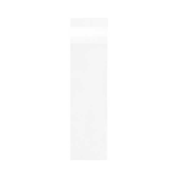 Klappenbeutel 5,5x18cm Hochtransparent (100 Stück) [BM4]