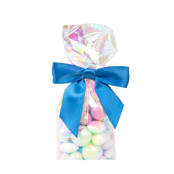 Schleife vorgebunden 8,9 cm Royal Blau (25 Stück) [BOWRB]