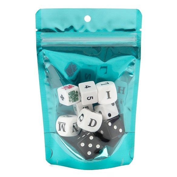 Standbodenbeutel Transparent/Türkis 10.2x6x15.2cm | 57 Gramm (100 Stück) [ZBGB2TL]